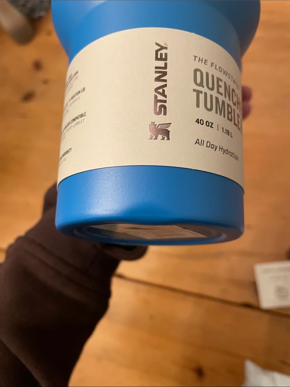 NWT- Stanley- FlowState Quencher Tumbler- 40oz- Azure Blue - Picture 11 of 11